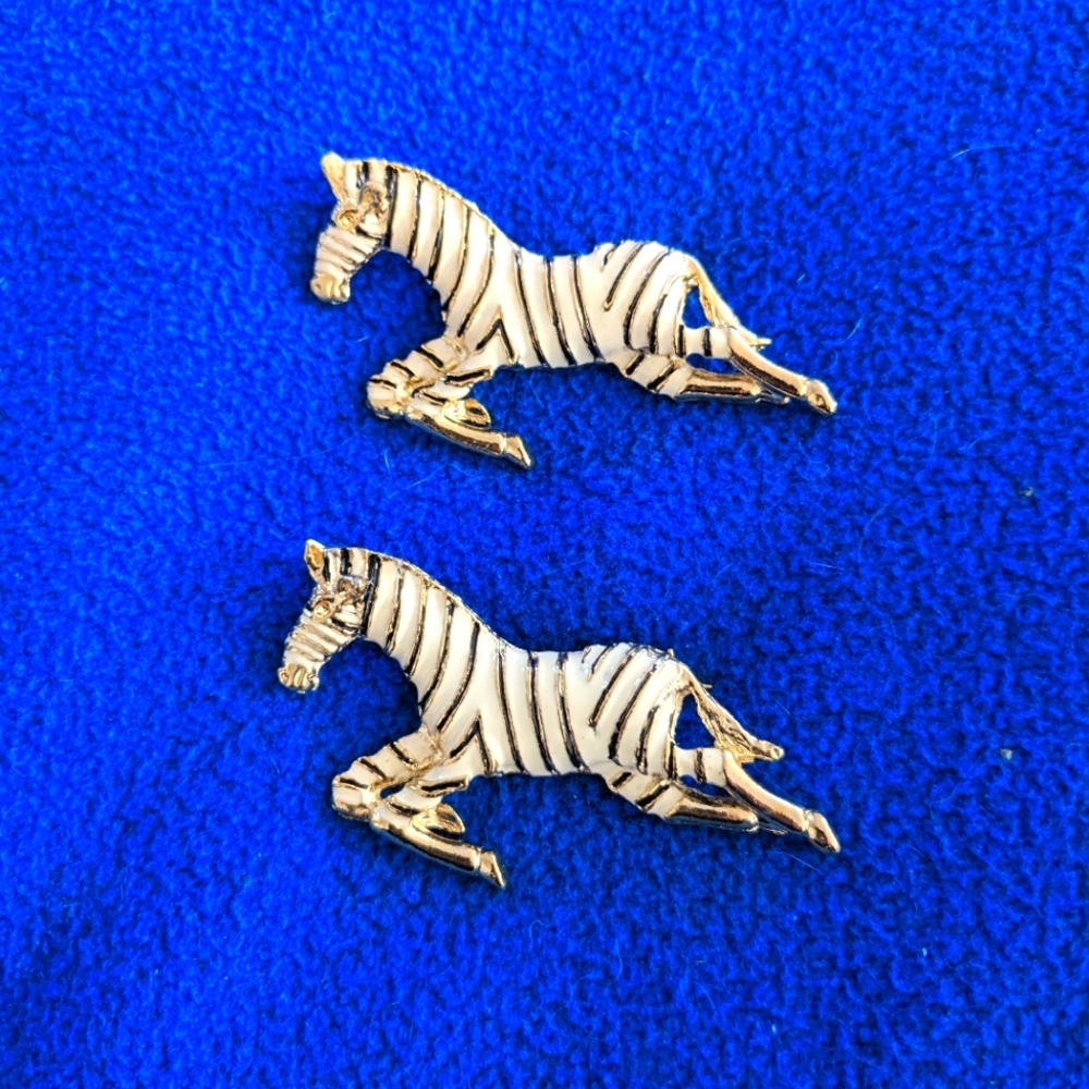 Vintage Zebra Pins